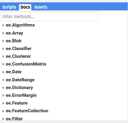 Ejemplos de scripts en GEE
